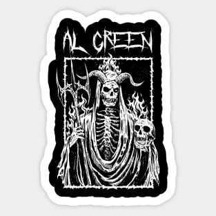 green fear Sticker